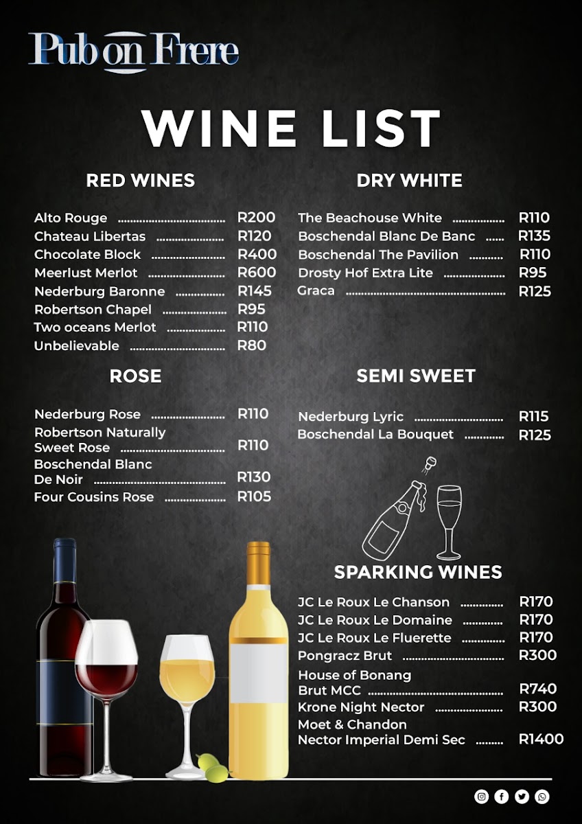 Menu Pub On Frere-10